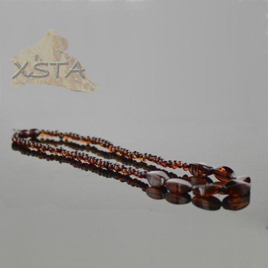 Amber natural cherry necklace for adults